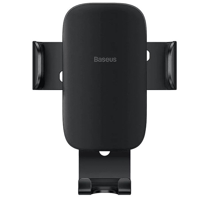 SUPORT AUTO Baseus Metal Age II pt. SmartPhone,fixare grila ventilatie,ofera posibilitatea reglarii unghiului de vizionare pe verticala si orizontala (360 de grade),negru "SUJS000001" - 6932172605216 — miniatură