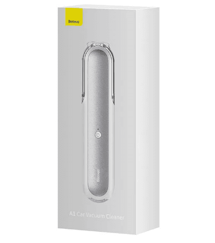 ASPIRATOR de mana Baseus A1, putere aspirare 4000pa, timp incarcare 3 ore, filtru HEPA, acumulator 2000 mAh, cablu inclus Type-C la USB, alb "VCAQ010002" - 6932172602932 — miniatură