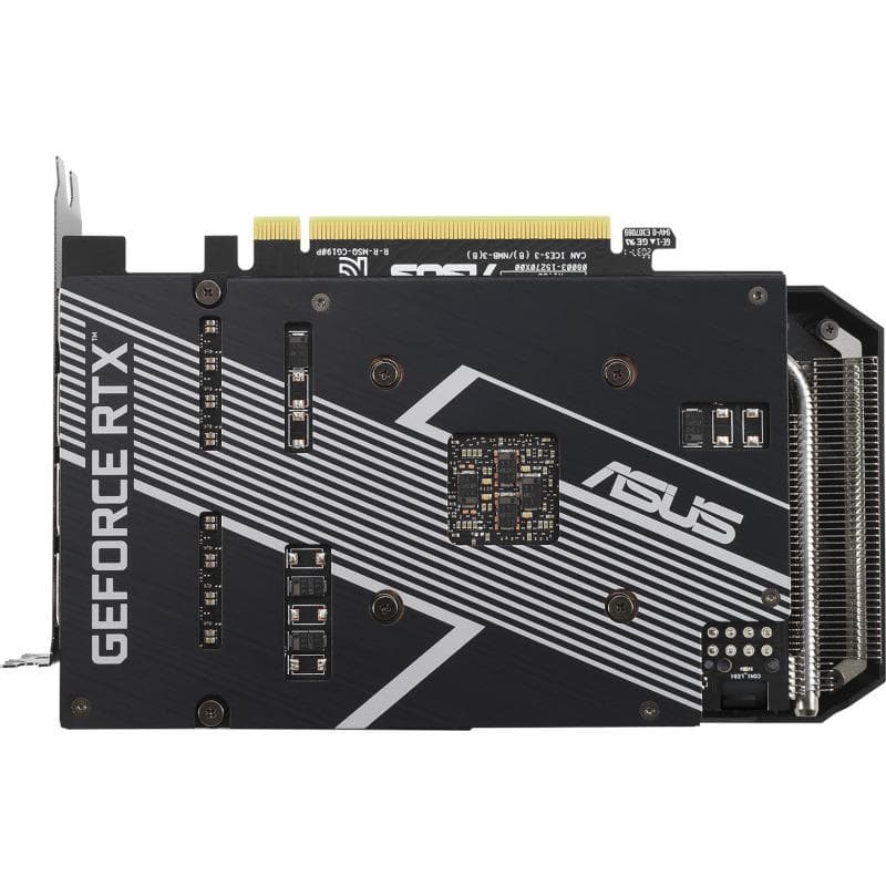 Asus DUAL GeForce RTX 3060 Ti V2 MINI OC, "RTX3060TI-O8GMINI2" — miniatură