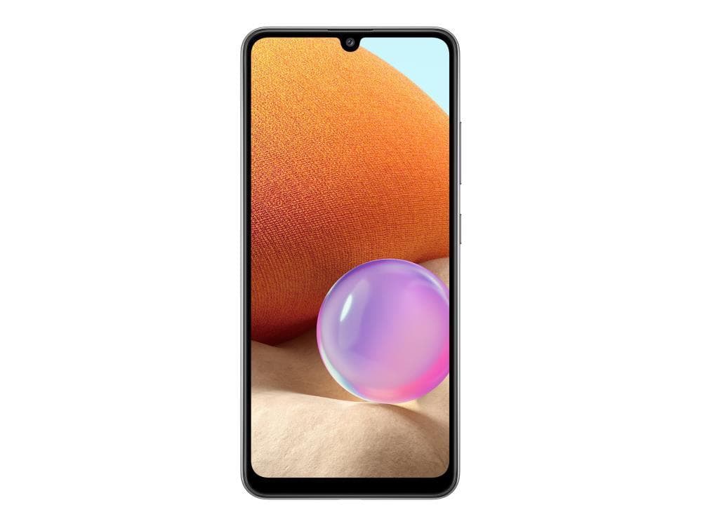 SMARTphone Samsung, "Galaxy A32" ecran 6.5 inch, dual sim, rez. camera 64 Mpix, memorie interna 128 GB, 4G, Android, acumulator 5000 mAh, negru, "SM-A325FZKGROM"