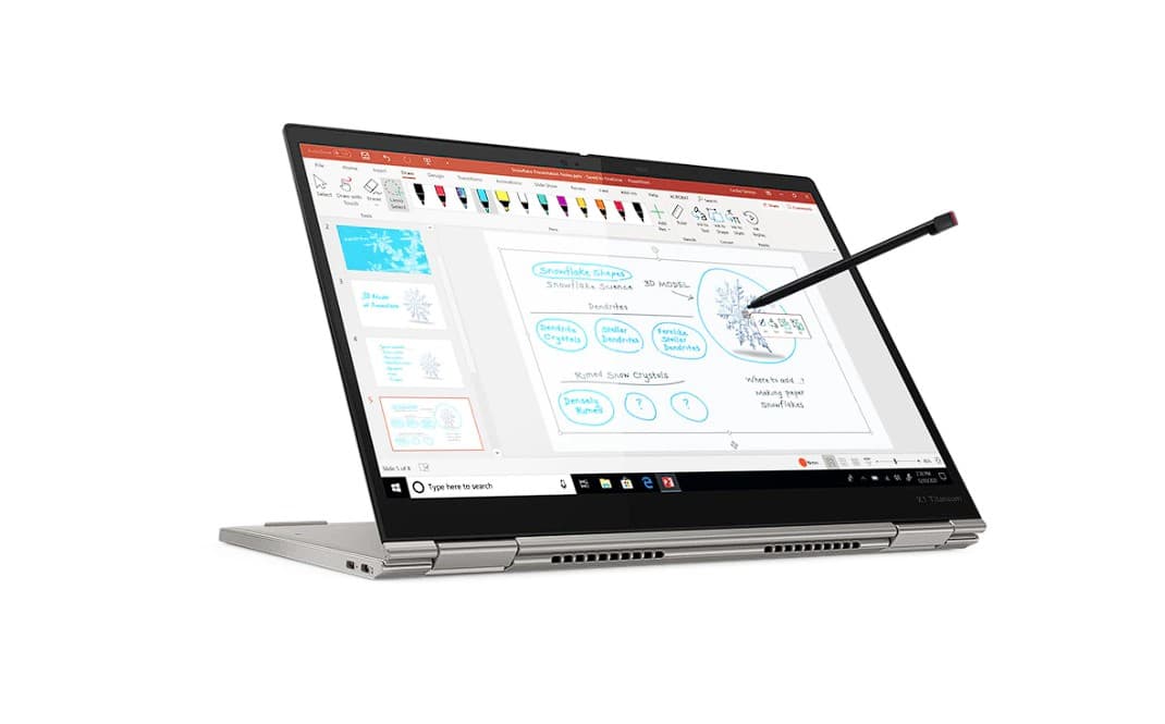 LENOVO X1 Titanium X1 T1 Intel Core i7-1160G7 13.5inch QHD 16GB 512GB SSD M.2 NVMe Intel Iris Xe AX201 2x2AX+BT FPR W11P 3Y Premier, "20QA008PRI" ( — miniatură