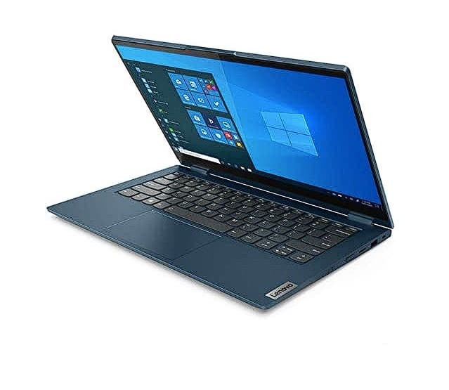 LENOVO ThinkBook 14s Yoga Intel Core i7-1255U 14inch FHD AG 2x8GB 512GB SSD M.2 Intel Iris Xe 2X2AX + BT FPR W11P 1Y CC "21DM000KRM" ( — miniatură