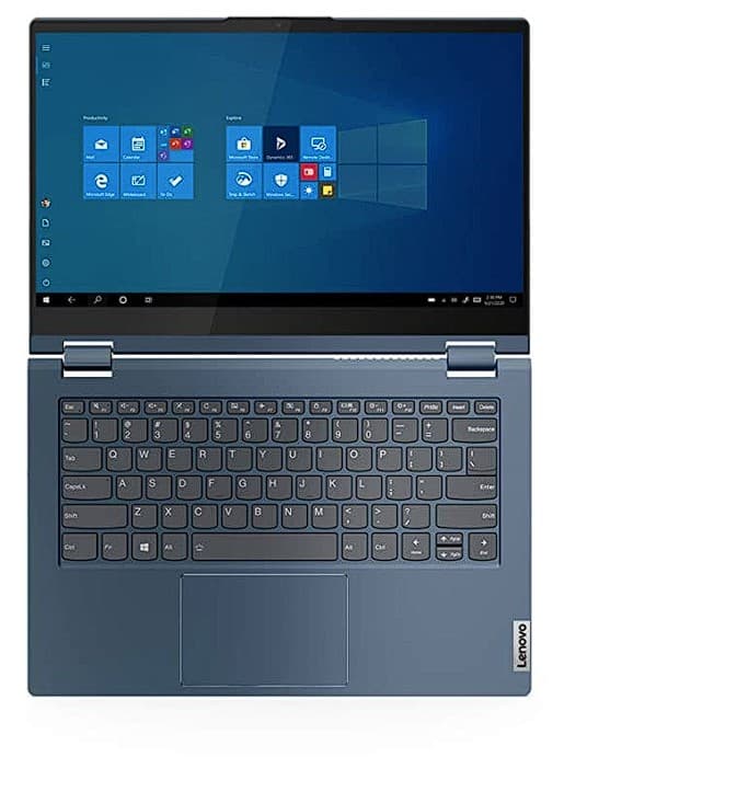LENOVO ThinkBook 14s Yoga Intel Core i7-1255U 14inch FHD AG 2x8GB 512GB SSD M.2 Intel Iris Xe 2X2AX + BT FPR W11P 1Y CC "21DM000KRM" ( — miniatură