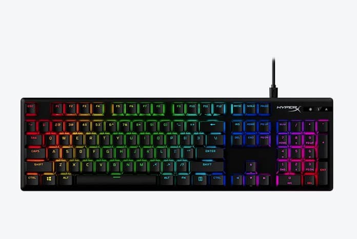 HP HYPERX ALLOY ORIGINS PBT KEYBOARD RGB "639N3AA#ABA"