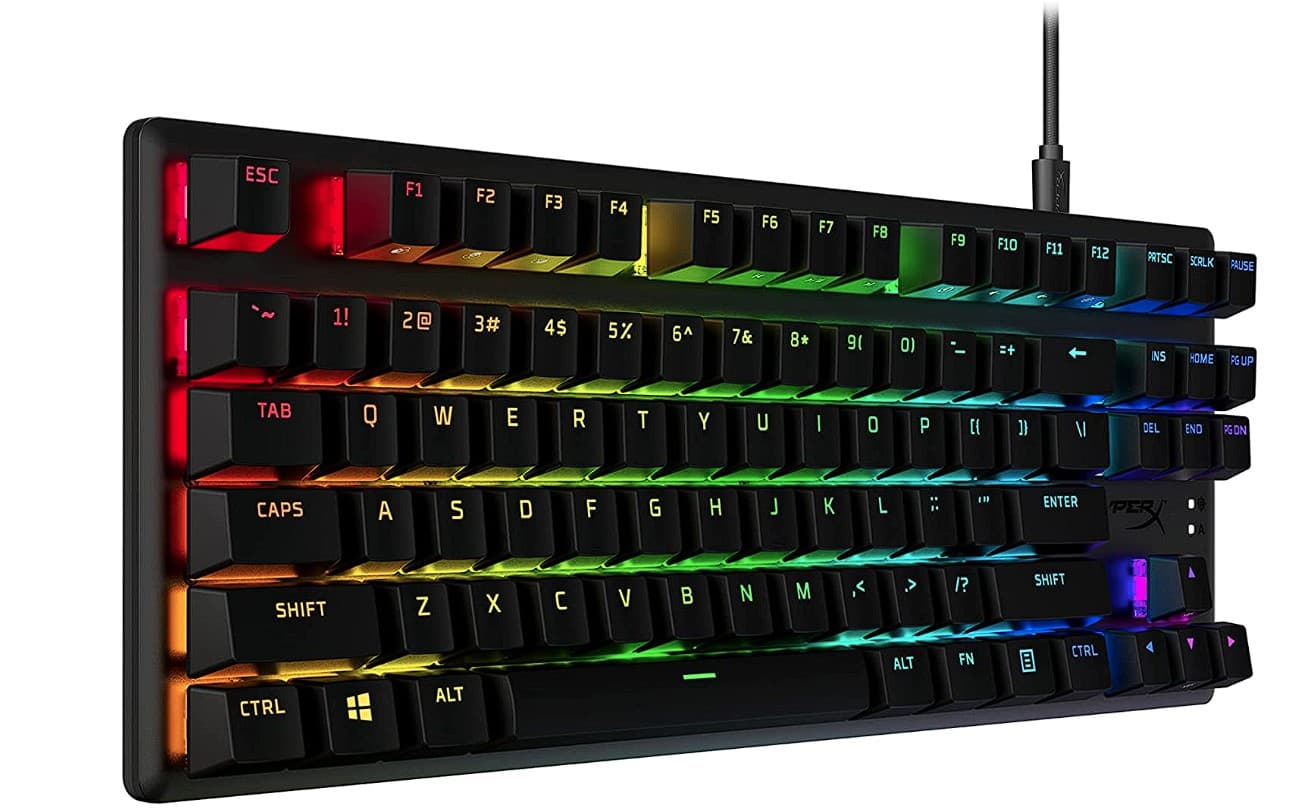 HP HYPERX ALLOY ORIGINS KEYBOARD RGB "639N9AA#ABA" — miniatură