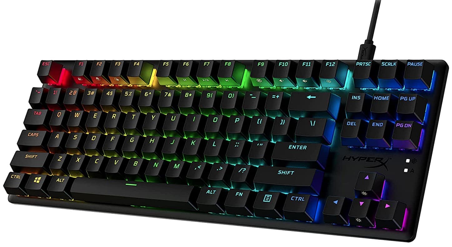 HP HYPERX ALLOY ORIGINS KEYBOARD RGB "639N9AA#ABA" — miniatură