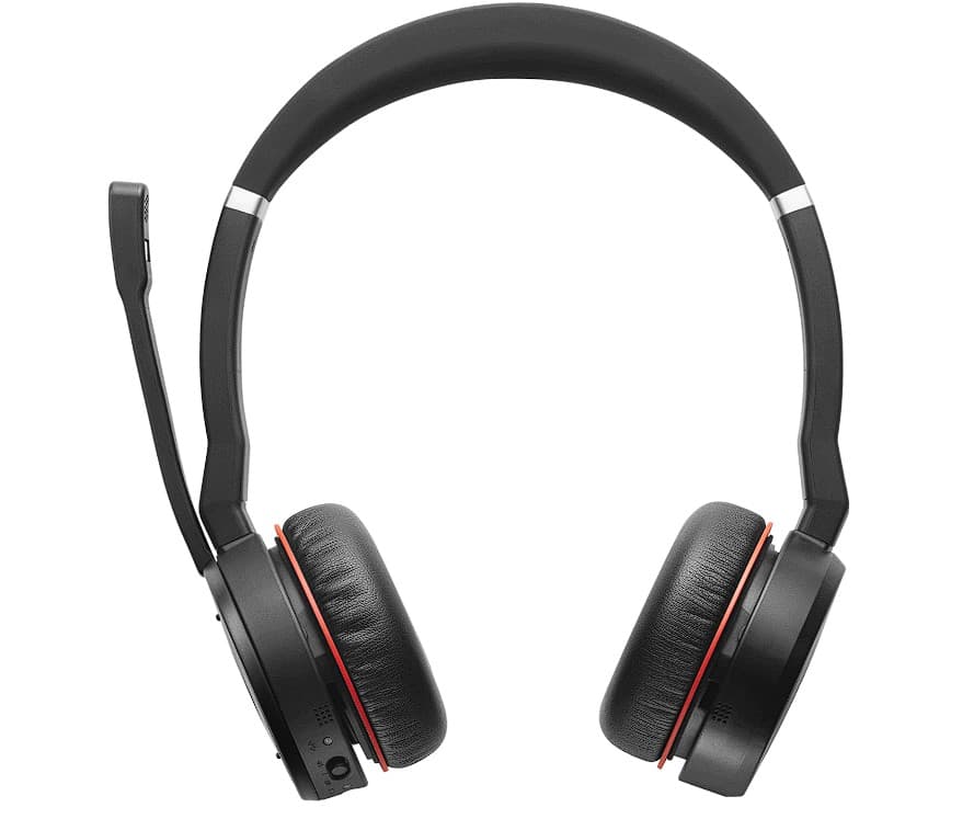 JABRA EVOLVE 75 STEREO MS/INCL JABRA LINK 370 POUCH STAND IN, "7599-832-199" — miniatură