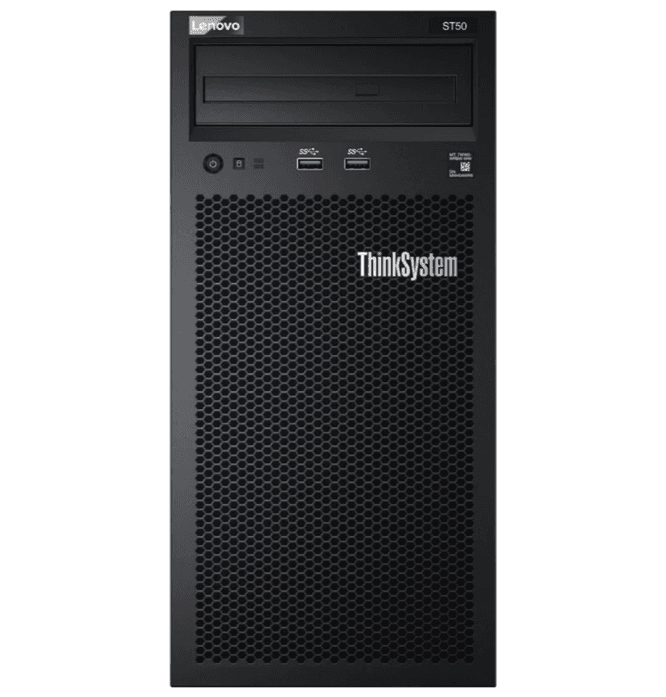 ThinkSystemST50 E-2224G 16GB, 2 x S4510 480GB, SATA RAID (4), "7Y481007EA"