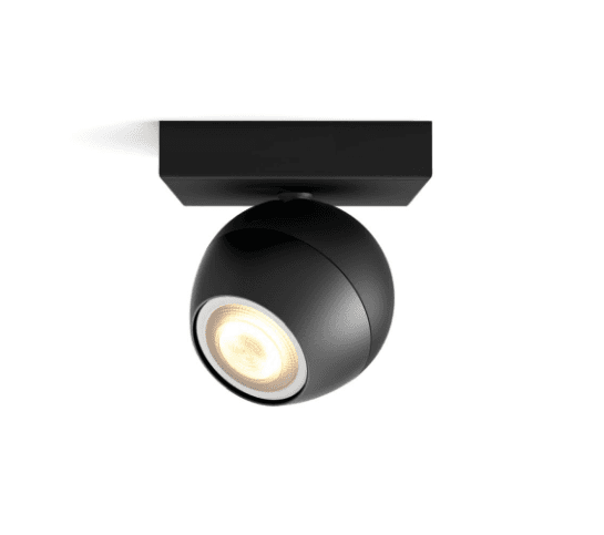 Buckram Hue ext. single spot black 1x5W, "000008719514339200"