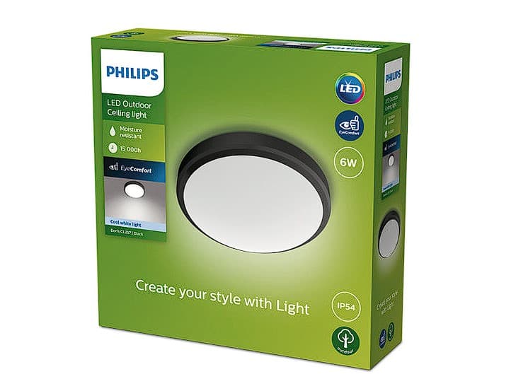 Outdoor lighting LED ceiling light Phili, "000008719514417892" — miniatură
