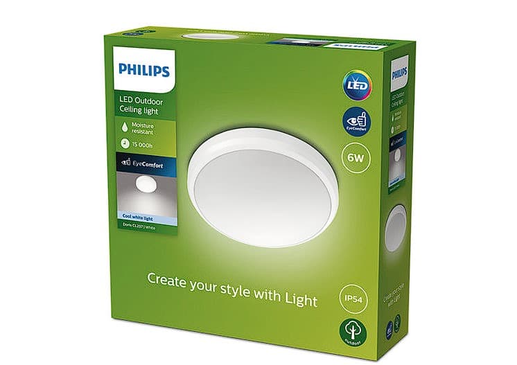 Outdoor lighting LED ceiling light Phili, "000008719514417939" — miniatură
