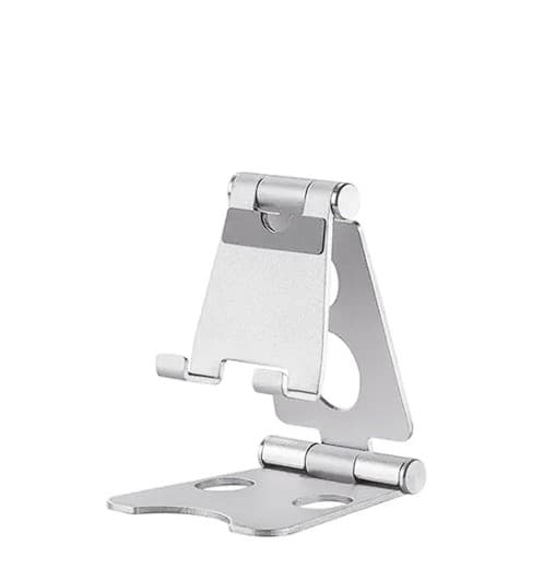 Neomounts Folldable phone stand tilt - Silver "DS10-150SL1" — miniatură