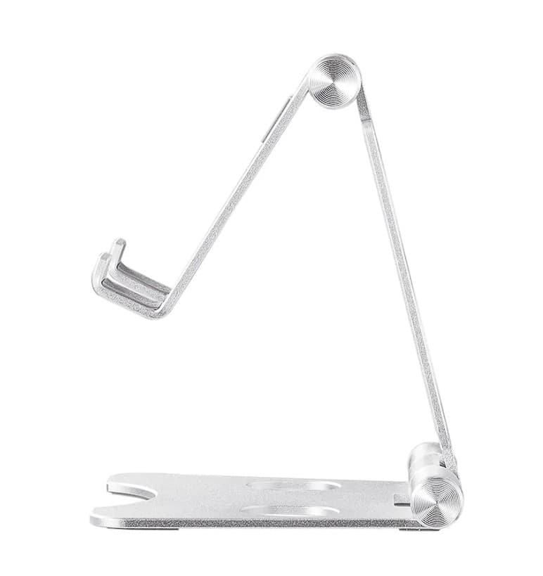 Neomounts Folldable phone stand tilt - Silver "DS10-150SL1" — miniatură