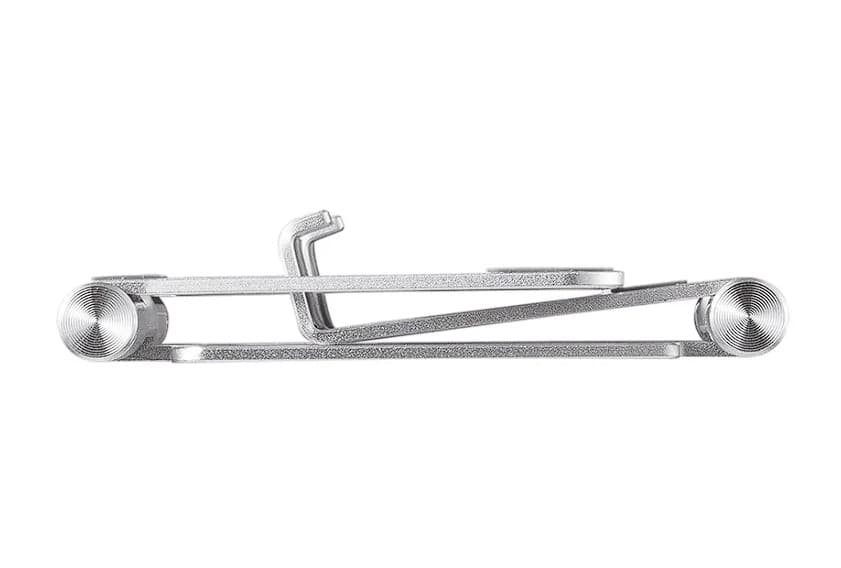 Neomounts Folldable phone stand tilt - Silver "DS10-150SL1" — miniatură