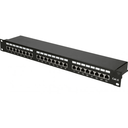 EXTRALINK 24port CAT6 STP Patch Panel V2, "EX.9830"