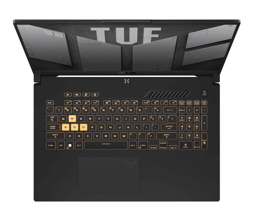 Asus NB 17.3 inch FHD 1920 x 1080 Intel&nbsp;Core&nbsp;i7 12700H 2.3 GHz | 16 GB SSD 1 TB RTX 3050Ti - 4GB BT Tastatura RGB | 1xHDMI LAN | 2.6 kg Jaeger Gray, "FX707ZE-HX080" ( — miniatură