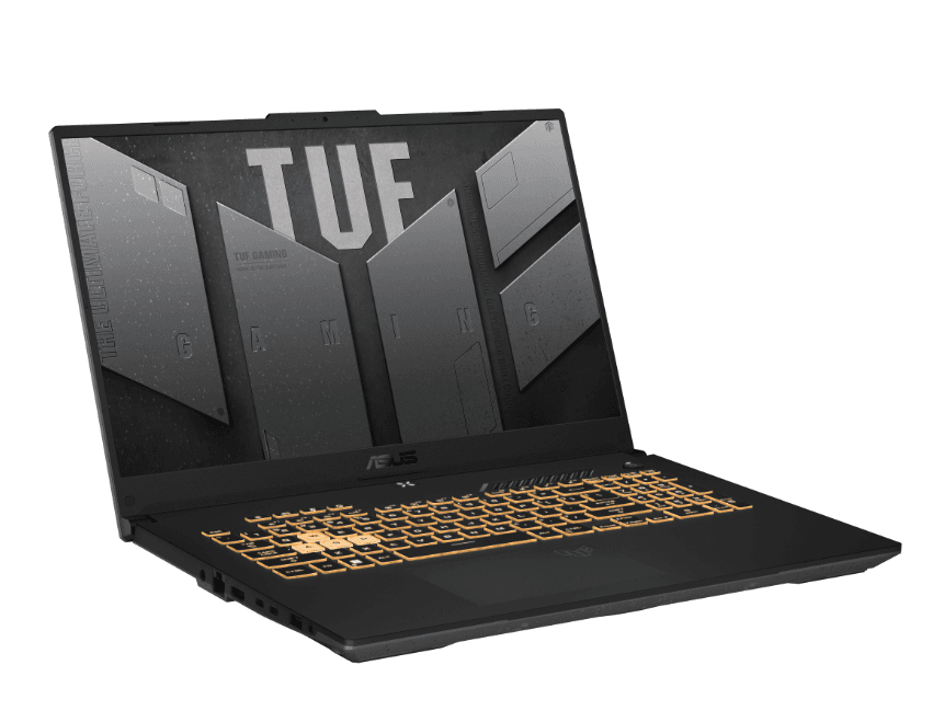 Asus NB 17.3 inch FHD 1920 x 1080 Intel&nbsp;Core&nbsp;i7 12700H 2.3 GHz | 16 GB SSD 1 TB RTX 3050Ti - 4GB BT Tastatura RGB | 1xHDMI LAN | 2.6 kg Jaeger Gray, "FX707ZE-HX080" ( — miniatură