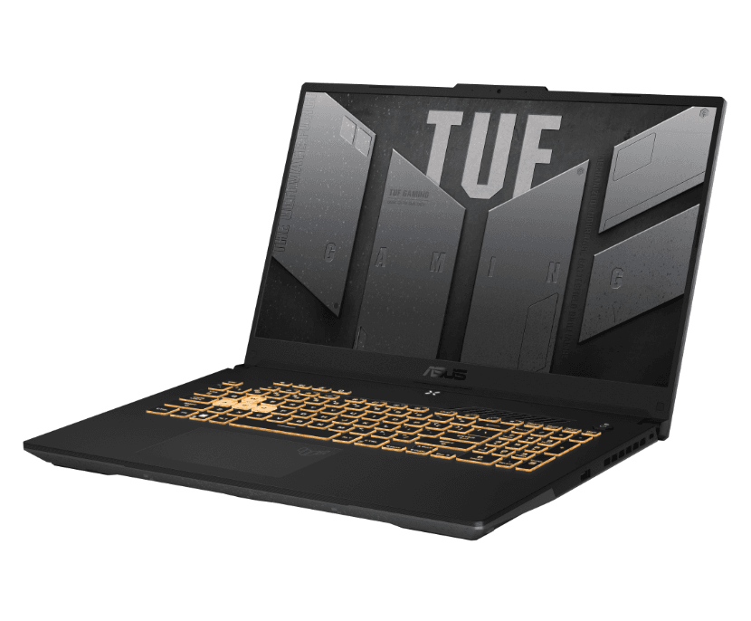 Asus NB 17.3 inch FHD 1920 x 1080 Intel&nbsp;Core&nbsp;i7 12700H 2.3 GHz | 16 GB SSD 1 TB RTX 3050Ti - 4GB BT Tastatura RGB | 1xHDMI LAN | 2.6 kg Jaeger Gray, "FX707ZE-HX080" ( — miniatură