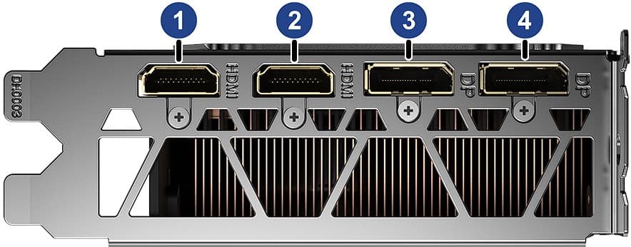 GIGABYTE GEFORCE RTX 3090 TURBO/24GB BLOWER, "GV-N3090TURBO-24GD" — miniatură