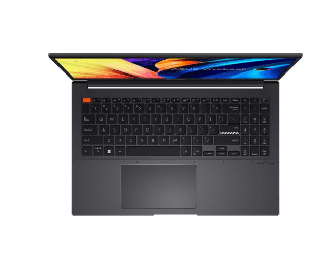 Asus NOTEBOOK 15.6 inch 2.8K 2880 x 1620 OLED AMD Ryzen 7 5800H 4.4 GHz | 16 GB SSD 512 GB Wireless BT | 1xHDMI | Tastatura Iluminata 1.8 kg Indie Black, "M3502QA-MA018LIC" ( — miniatură