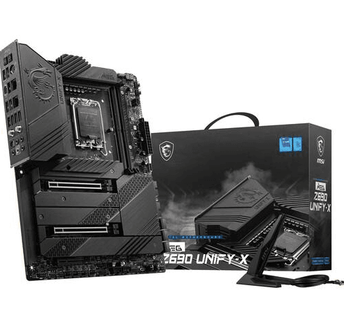 MSI MEG Z690 UNIFY-X LGA1700 ATX MB 4xDDR5 5xM.2 6xSATA, "MEG Z690 UNIFY-X"