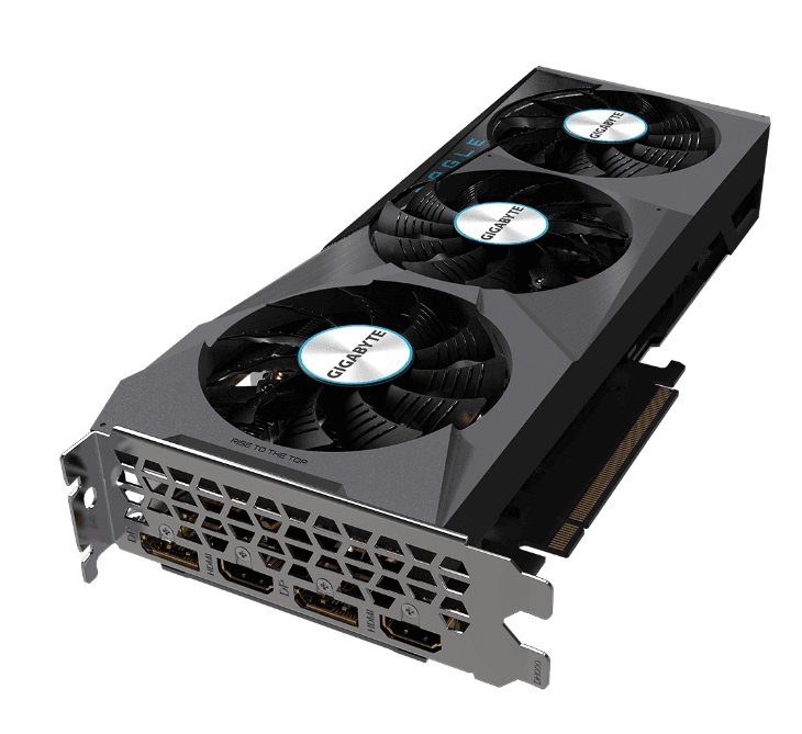 GB GeForce RTX 3070 EAGLE OC 8G 2.0 LHR, "N3070EAGLE OC-8G2" — miniatură