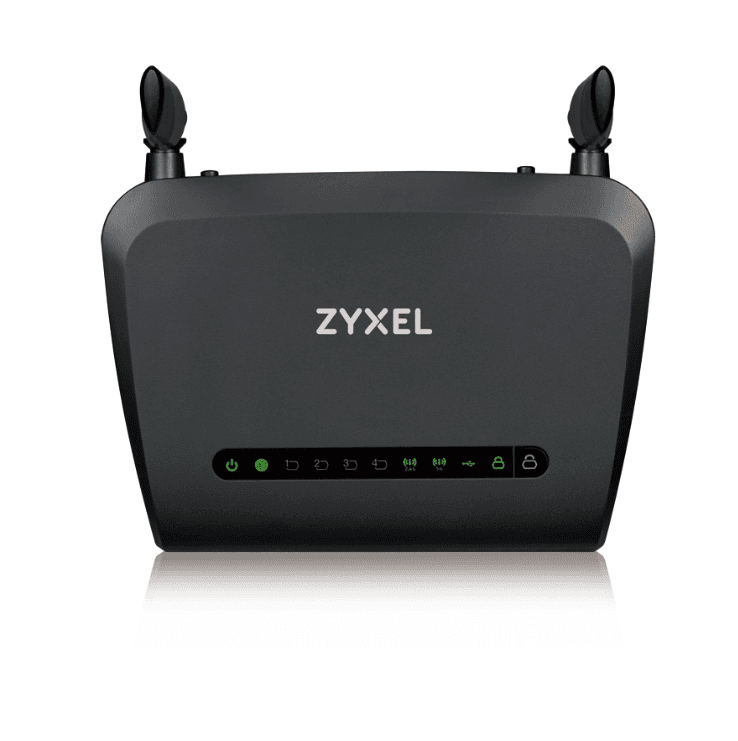ZYXEL NBG7510-EU0101F NBG7510 Router 802.11ax WiFI 6 AX 1800 Porturi 1 WAN Gigabit,4 LAN Gigabit,Ant 4 ext CPU 80 MHz Dual Core 256 MB RAM Rover App "NBG7510-EU0101F" — miniatură