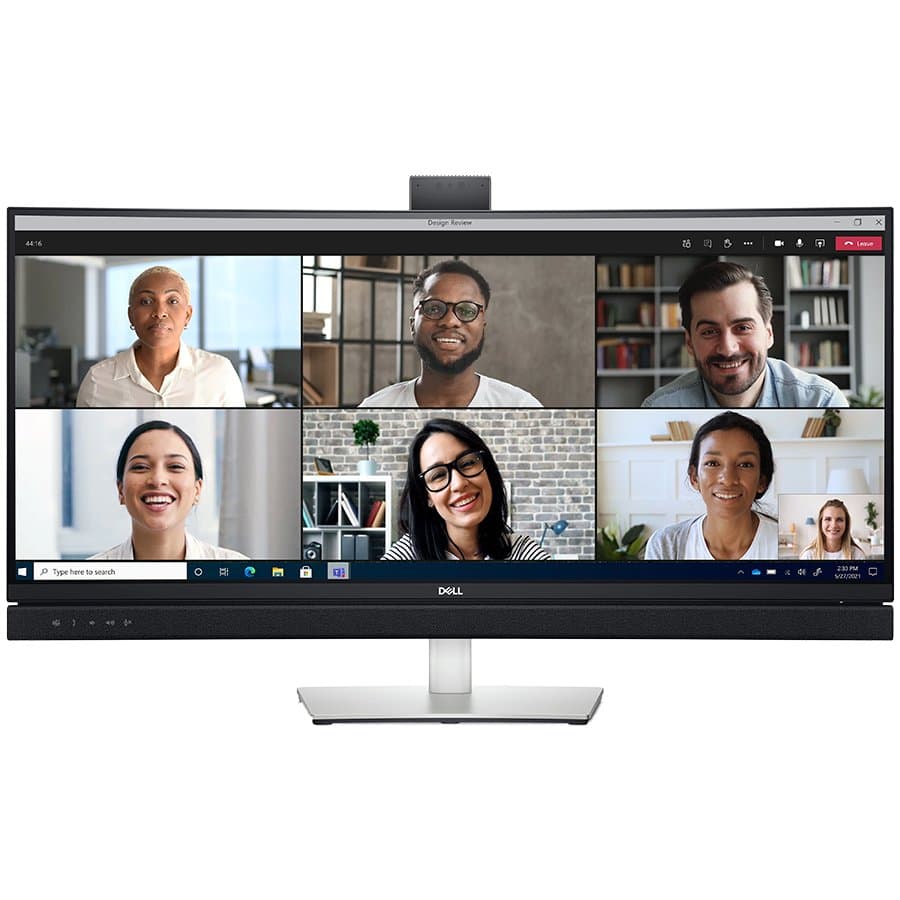Monitor LED DELL Curved, Video Conferencing C3422WE, 34.14",WQHD 3440x1440,21:9,IPS, 1000:1,178/178,5ms,300cd/m2,DP,HDMI,RJ-45,USB-C, speakers,webcam, "C3422WE-05"