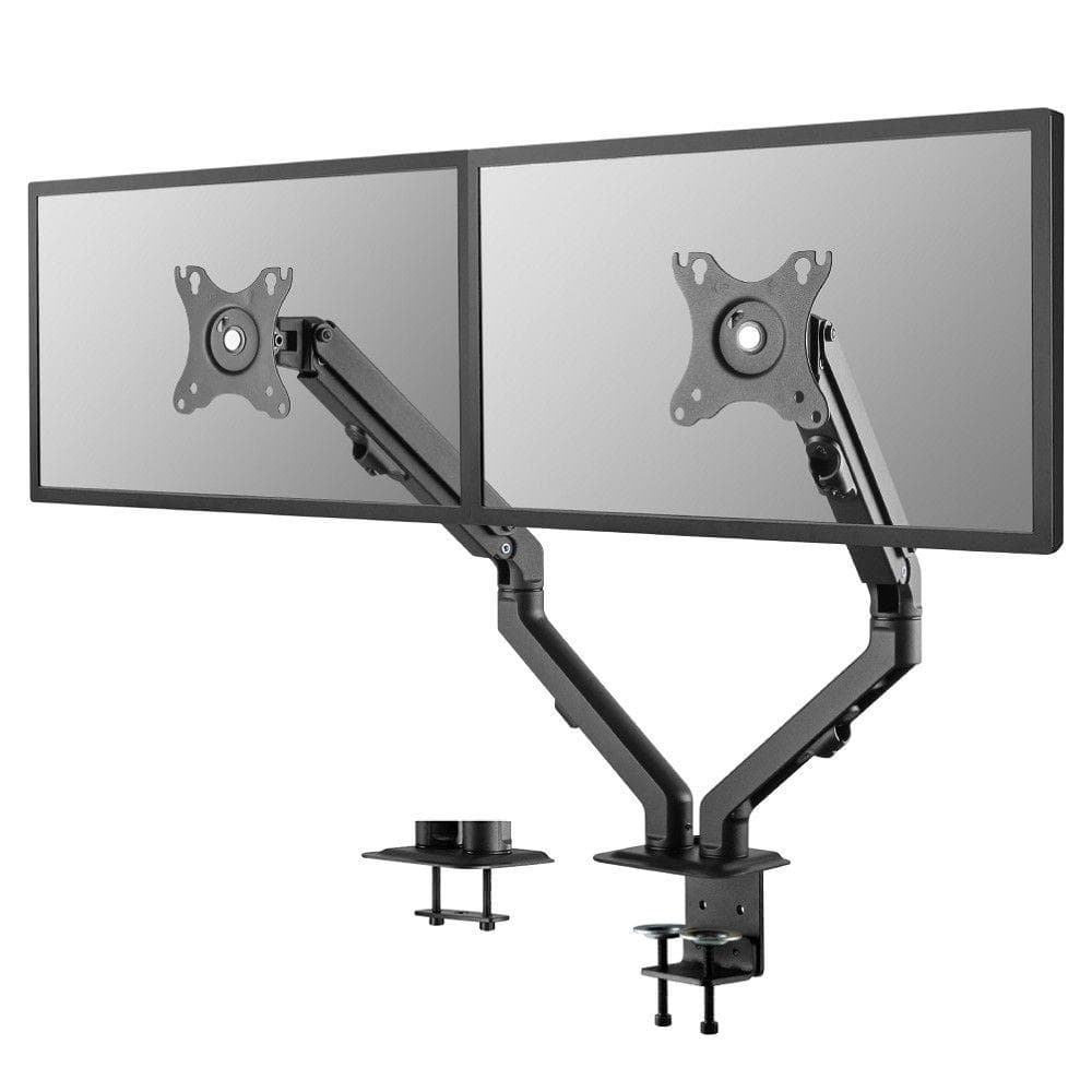 Neomounts Screen TV Desk Clamp FullM x2 17"-27" "FPMA-D650DBLACK"