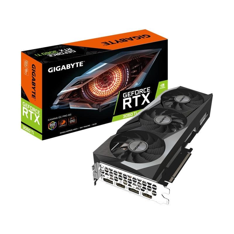 Gigabyte RTX 3060 Ti Gaming PRO OC 3 LHR, "N306TGAMOC PRO-8G3"
