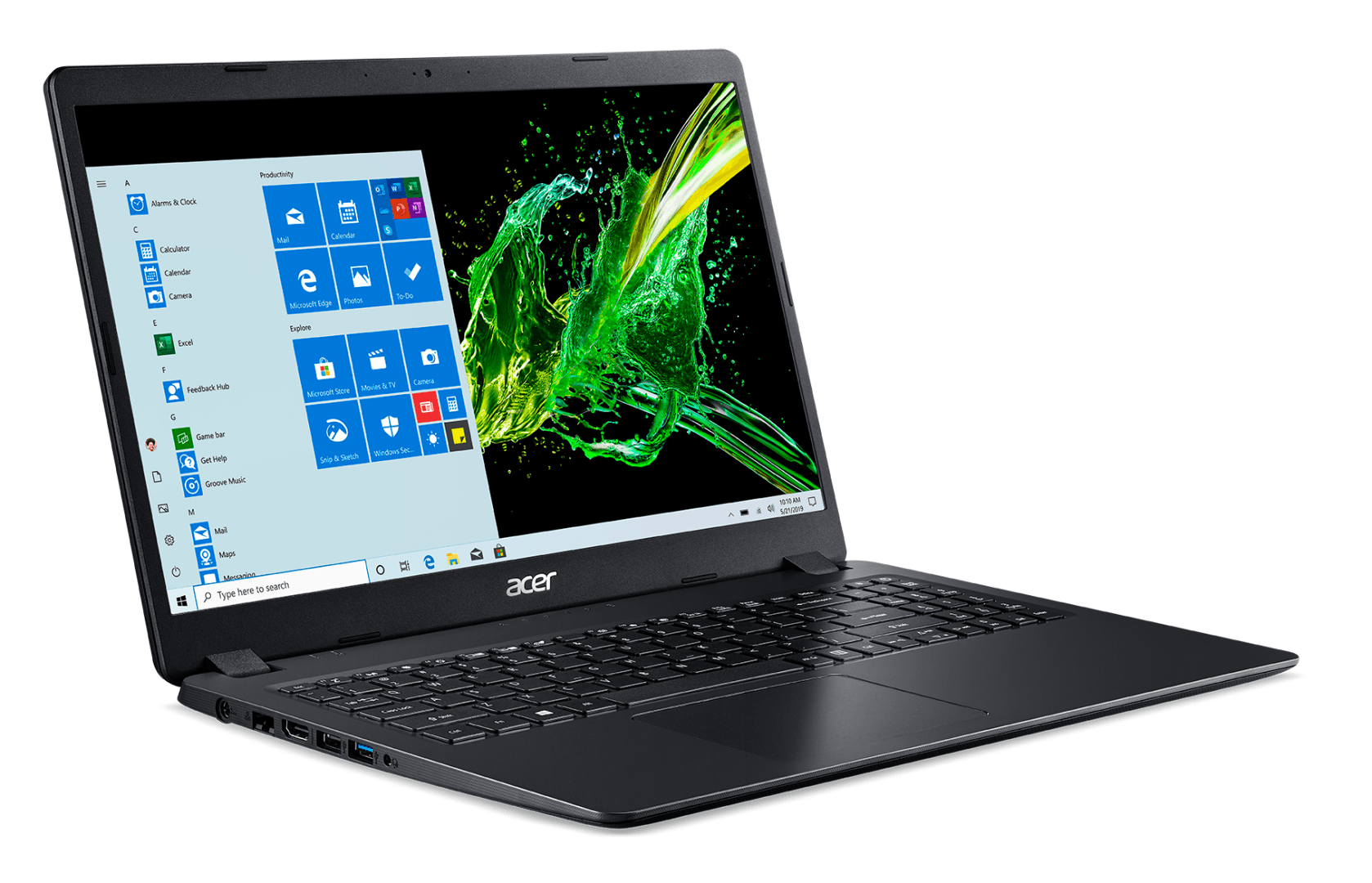 A315 15 FHD I3-1005G1 8GB 512GB UMA W11H, "NX.HS5EX.01L" ( — miniatură