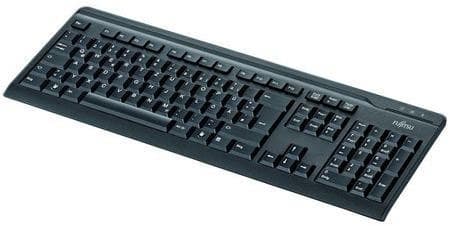 FUJITSU KB410 USB Black US, "S26381-K511-L402"