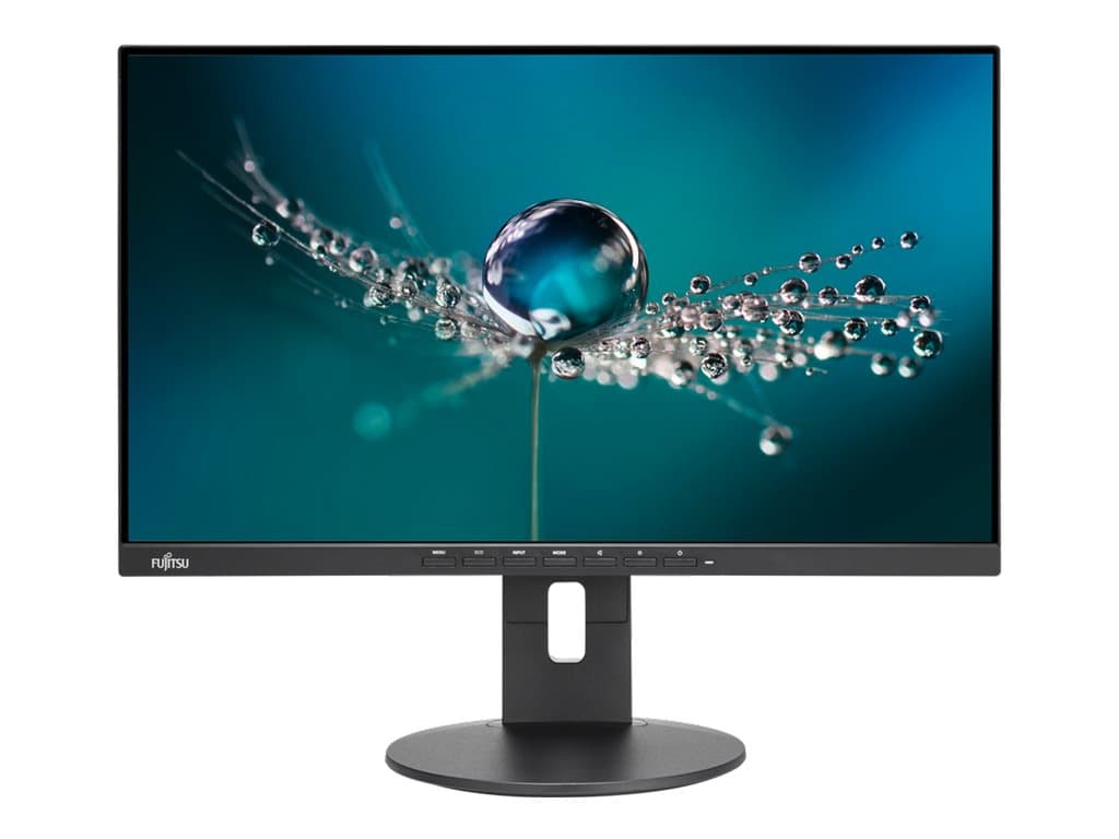 Fujitsu DISPLAY B27-9 TS FHD EU, Business Line 69cm(27) Display, 1920 x 1080 pixel native resolution, IPS, LED, matt black, DisplayPort,HDMI,VGA,5-in-1 stand