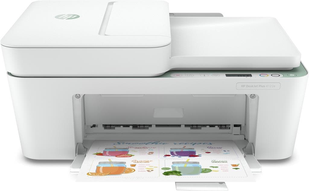 Multifunctional Inkjet Color HP Deskjet 4122e AiO, A4, Functii:Impr|Scan|Cop|Fax,Viteza Print Mono:8.5ppm,Viteza Print color:5.5 ppm,Conectiv:USB,Duplex:Nu,ADF:ADF "26Q92B"