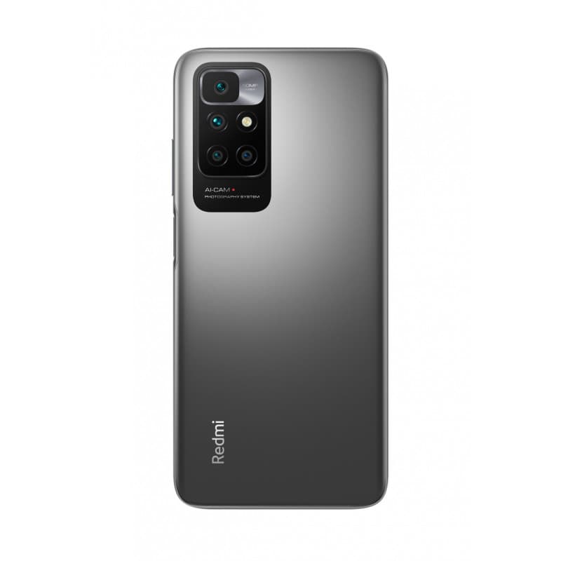 SMARTphone Xiaomi, "REDMI 10" ecran 6.71 inch, dual sim, rez. camera 50 Mpix, memorie interna 64 GB, 4G, Android, acumulator 5000 mAh, gri, "36703" — miniatură