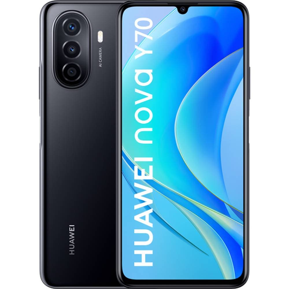 Huawei Nova Y70 DS Midnight Black LTE/6.75/OC/4GB/128GB/8MP/48MP+5MP+2MP/6000mAh "51096YSR"