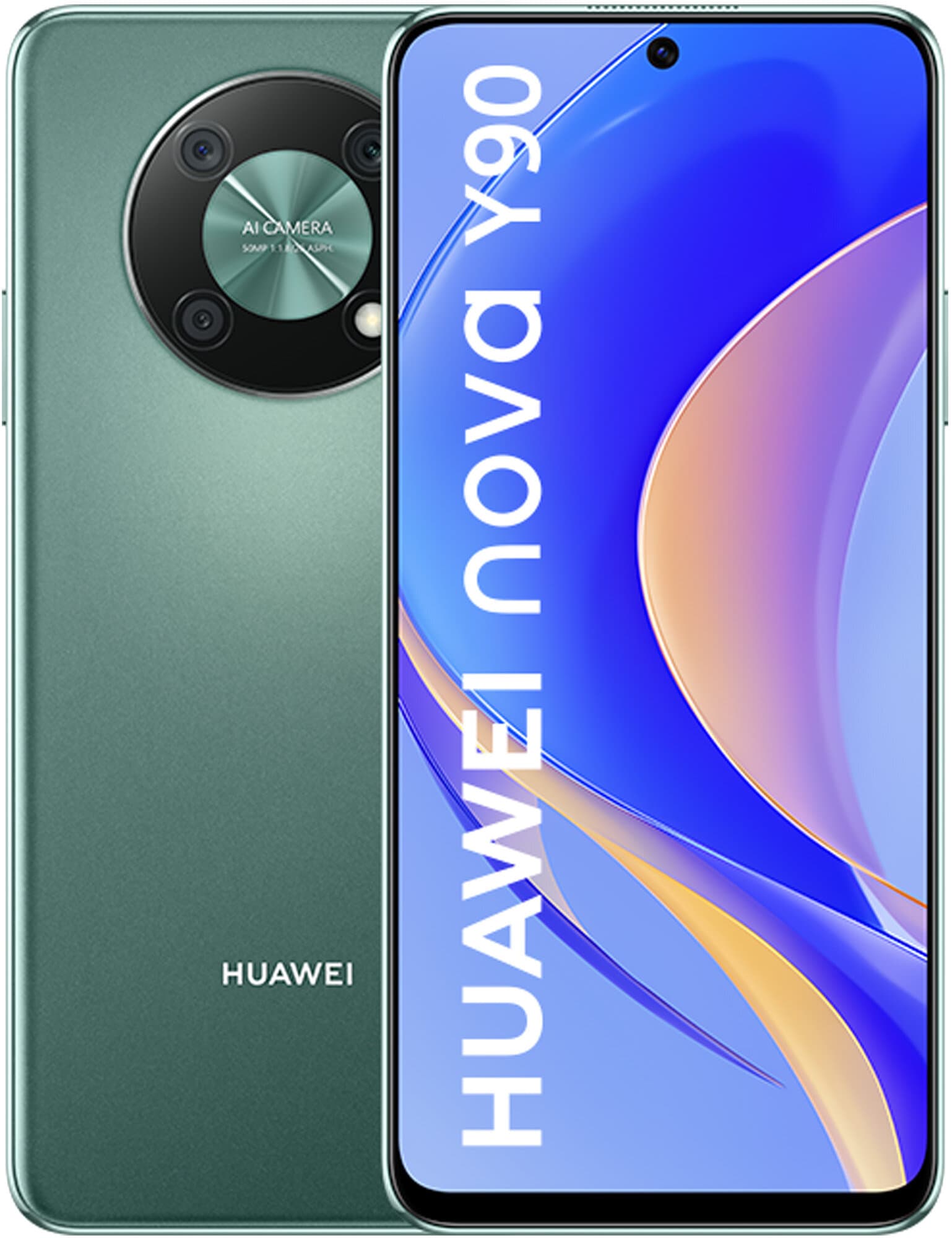 Huawei Nova Y90 DS Emerald Green LTE/6.7/OC/6GB/128GB/8MP/50MP+2MP+2MP/5000mAh "51097CYU"