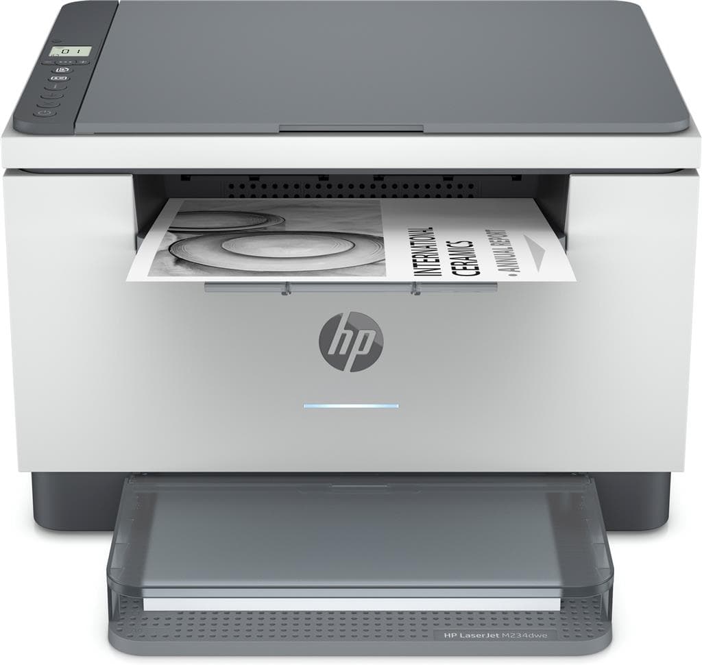 Multifunctional laser Mono HP MFP M234dwe, A4, Functii: Impr.|Scan.|Cop., Viteza de Printare Monocrom: 29ppm, Conectiv:USB|Retea|WiFi, Duplex:Da, ADF:Nu "6GW99E"