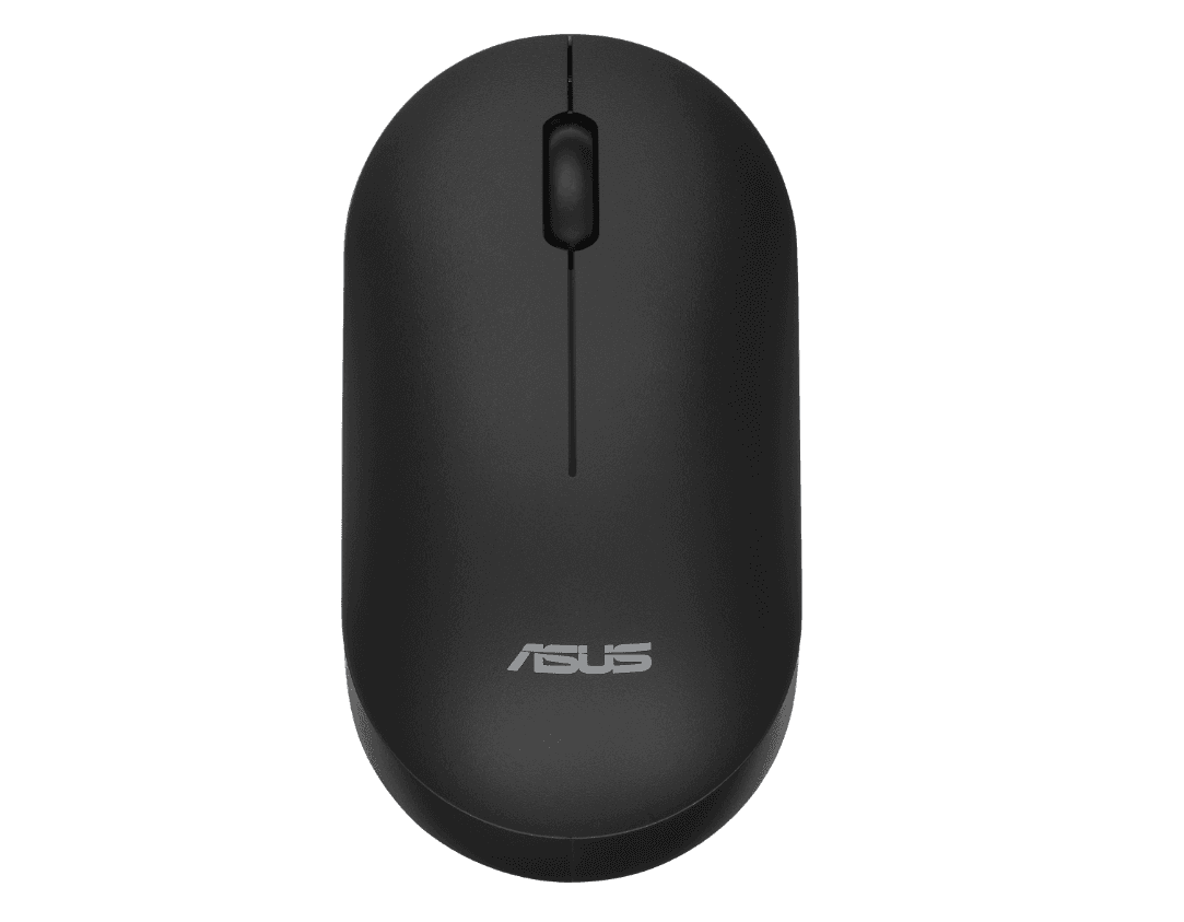ASUS Keyboard + Mouse Kit CW100 Wireless 10m 2.4GHz 1600dpi US International Slim lightweight design Black, "90XB0700-BKM020" — miniatură