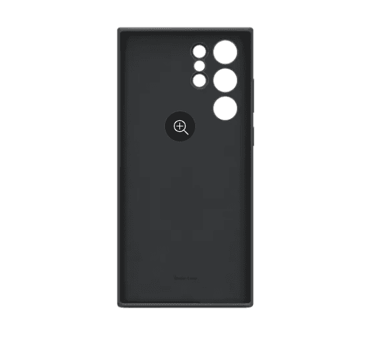 HUSA Smartphone Samsung, pt Galaxy S22 Ultra, tip back cover (protectie spate), silicon, negru, "EF-PS908TBEGWW" — miniatură