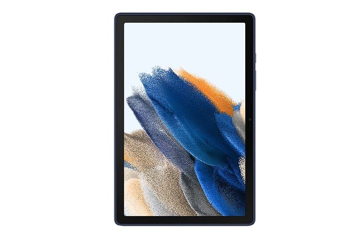 Galaxy Tab A8; Clear Edge Cover; Navy "EF-QX200TNEGWW"