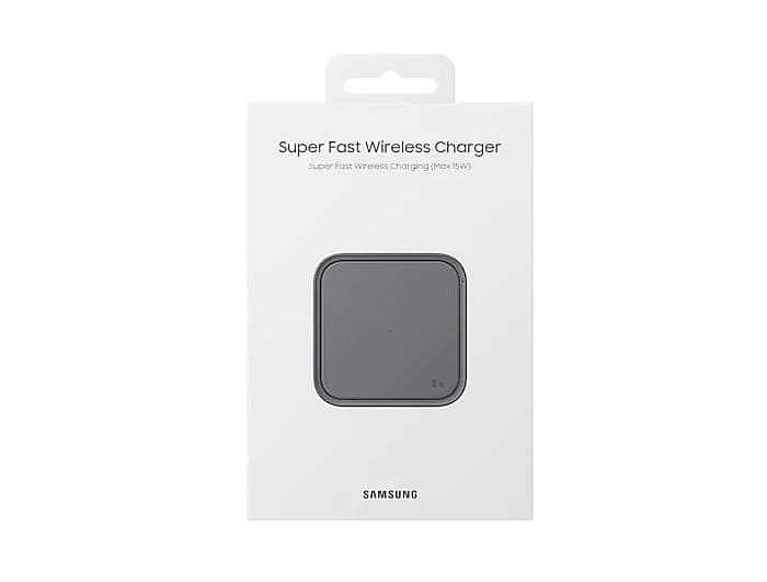 Wireless Charger Pad 15W Super Fast Wireless Charge; Travel Adapter 25W Super Fast Charge; USB-C to USB-C Cable, 1m; Black "EP-P2400TBEGEU" — miniatură