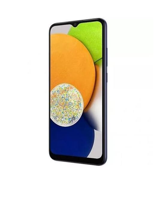 SMARTphone Samsung, "Galaxy A03" ecran 6.5 inch, dual sim, rez. camera 48 Mpix, memorie interna 64 GB, 4G, Android, acumulator 5000 mAh, albastru, "SM-A035GZBG" — miniatură