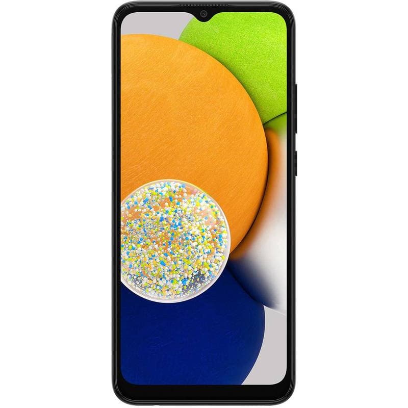 SMARTphone Samsung, "Galaxy A03" ecran 6.5 inch, dual sim, rez. camera 48 Mpix, memorie interna 64 GB, 4G, Android, acumulator 5000 mAh, negru, "SM-A035GZKG" — miniatură