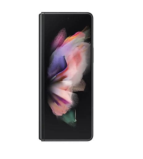 SMARTphone Samsung, "Galaxy Z FOLD3" ecran 7.6 inch, dual sim, rez. camera 12 Mpix, memorie interna 256 GB, 5G, Android, acumulator 4400 mAh, negru, "SM-F926BZKD" — miniatură