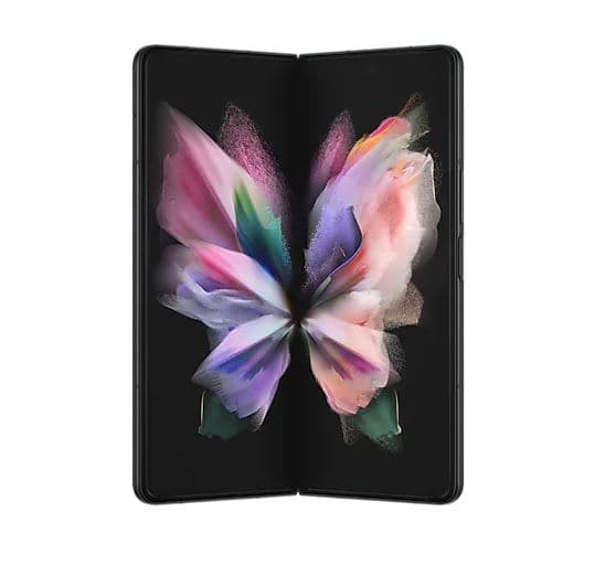 SMARTphone Samsung, "Galaxy Z FOLD3" ecran 7.6 inch, dual sim, rez. camera 12 Mpix, memorie interna 256 GB, 5G, Android, acumulator 4400 mAh, negru, "SM-F926BZKD" — miniatură