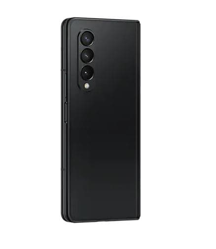 SMARTphone Samsung, "Galaxy Z FOLD3" ecran 7.6 inch, dual sim, rez. camera 12 Mpix, memorie interna 256 GB, 5G, Android, acumulator 4400 mAh, negru, "SM-F926BZKD" — miniatură