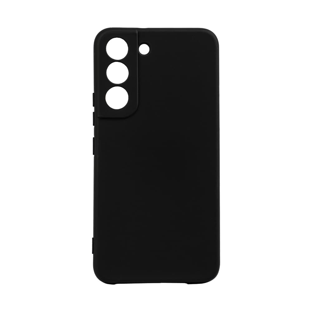 Husa Samsung Galaxy S22 Spacer, negru, grosime 2mm, material flexibil silicon + interior cu microfibra "SPPC-SM-GX-S22-SLK" — miniatură
