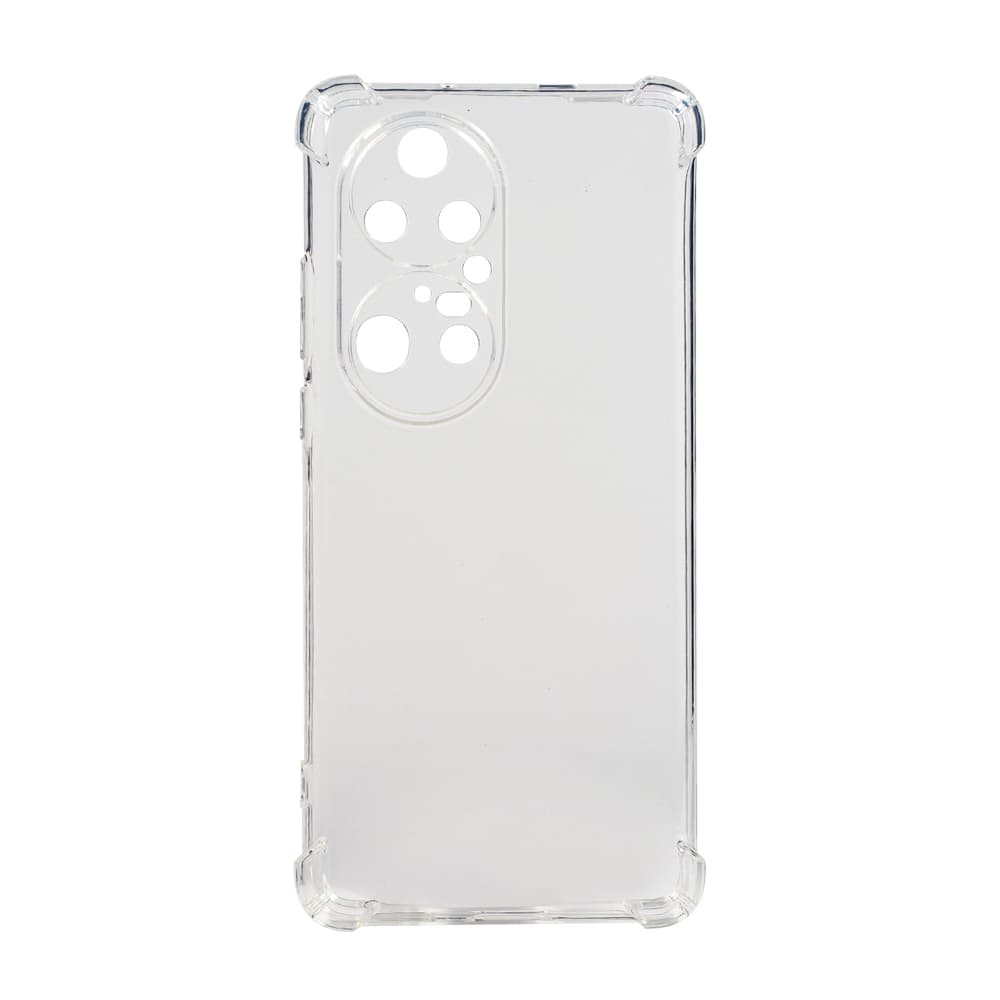Husa Huawei telefon P 50 Pro, transparent, tip back cover, protectie suplimentara antisoc la colturi, material flexibil TPU, "SPPC-HU-P-50P-CLR" — miniatură