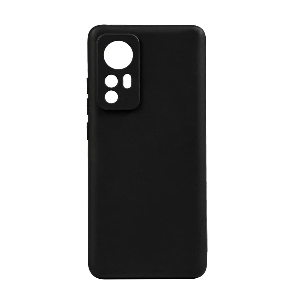 Husa Xiaomi 12 X Spacer, negru, grosime 1.5mm, material flexibil TPU "SPPC-XI-12X-TPU" — miniatură